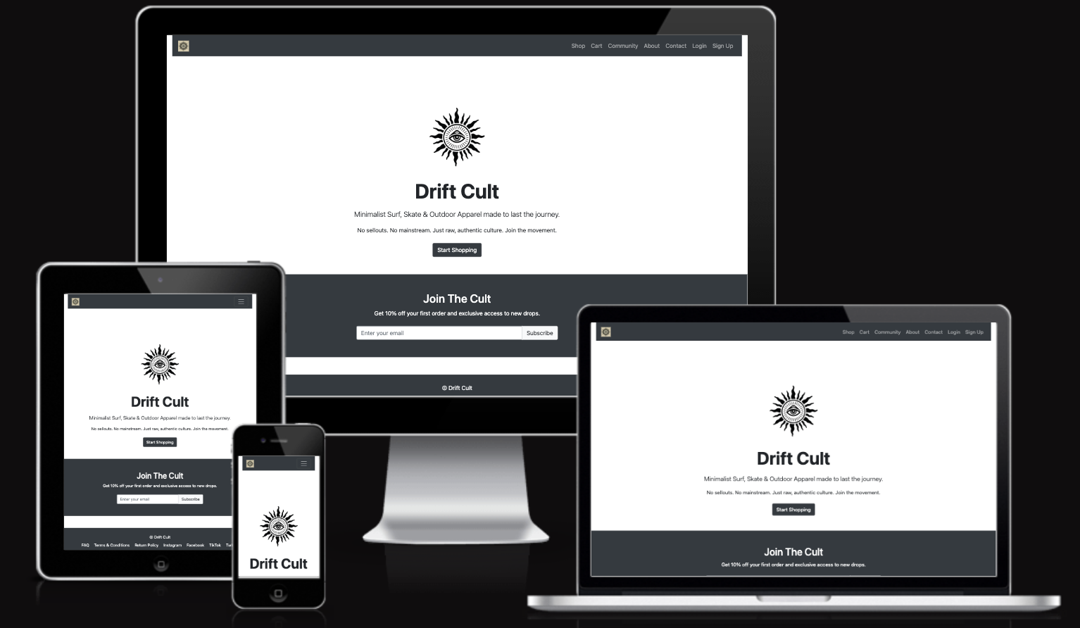 Drift Cult Mockup